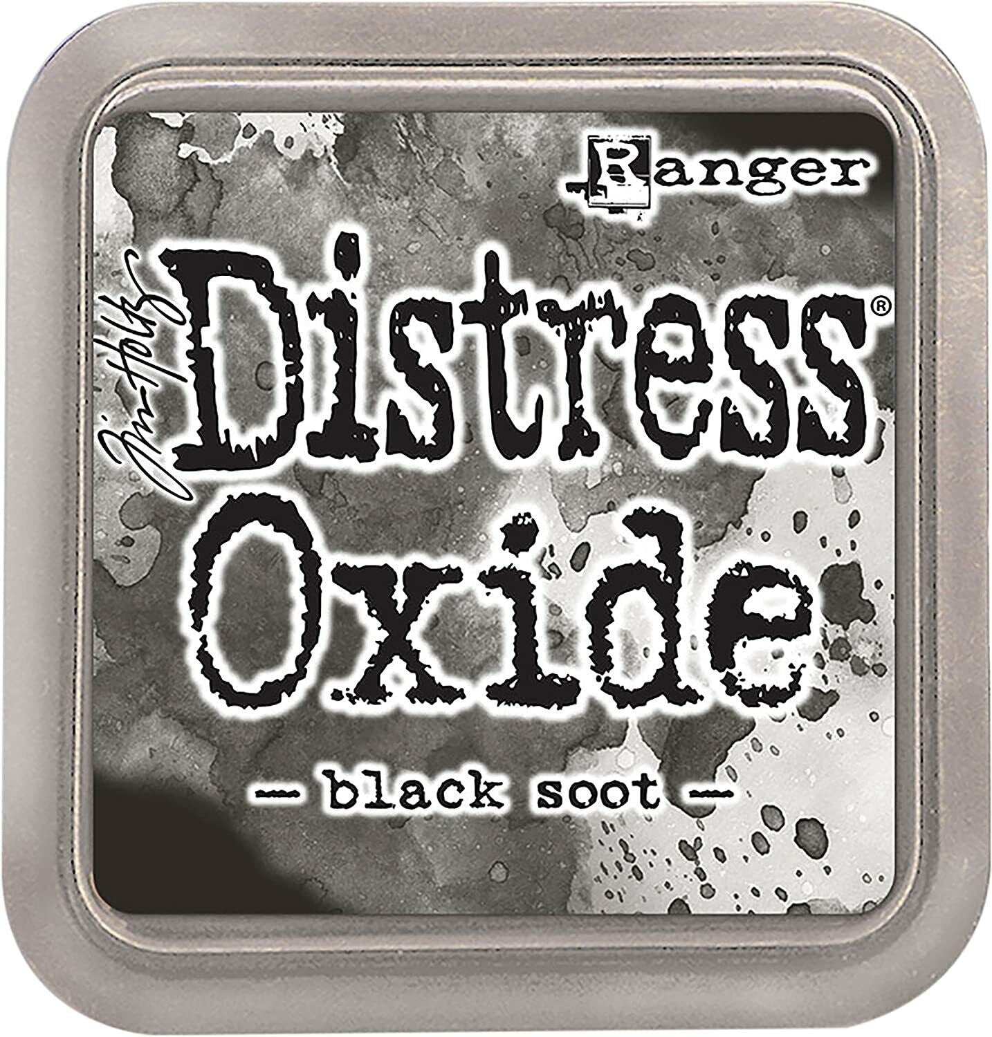 DISTRESS OXIDE INK PAD BLACK SOOT
