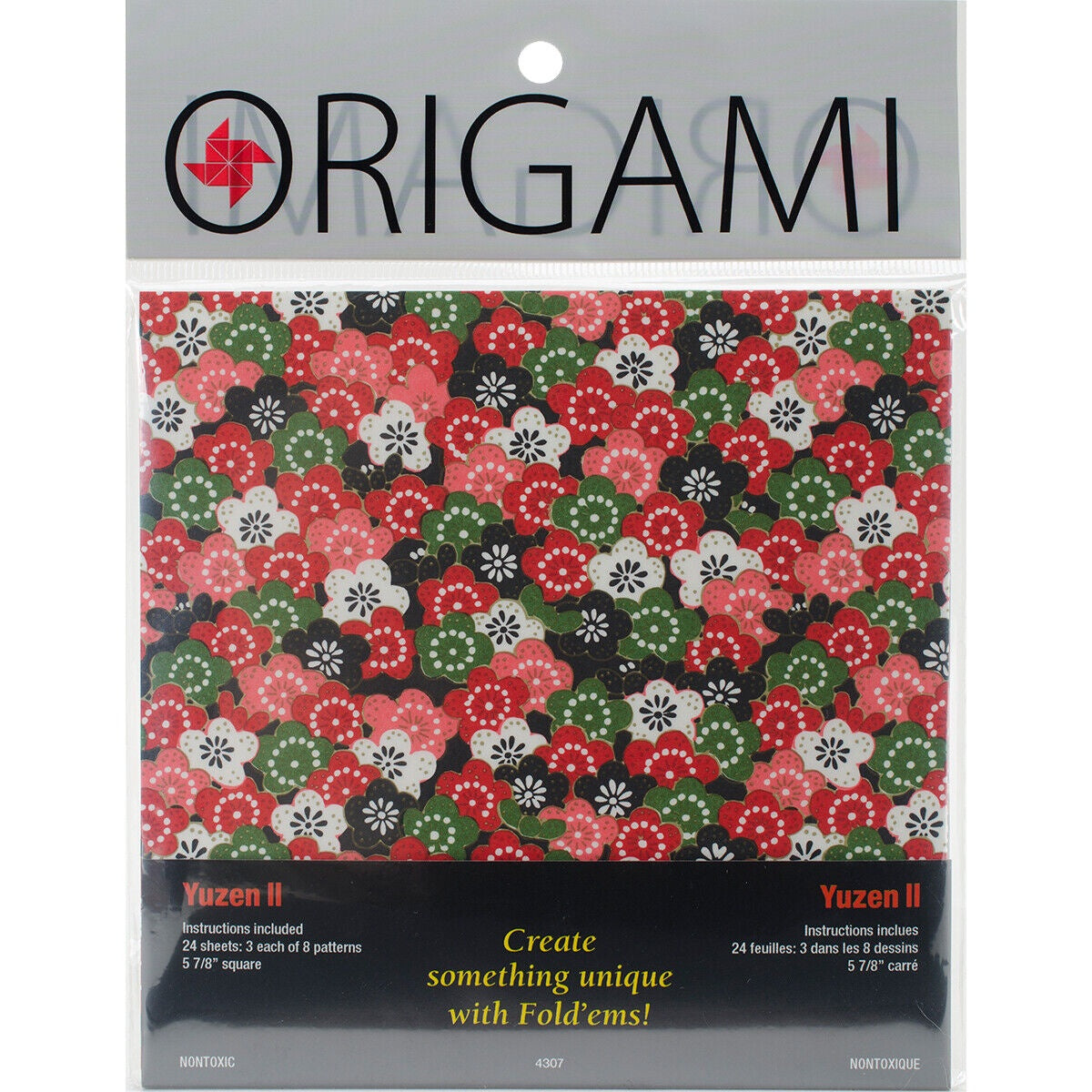 ORIGAMI YUZEN II 6" ASSORTED 24 PC
