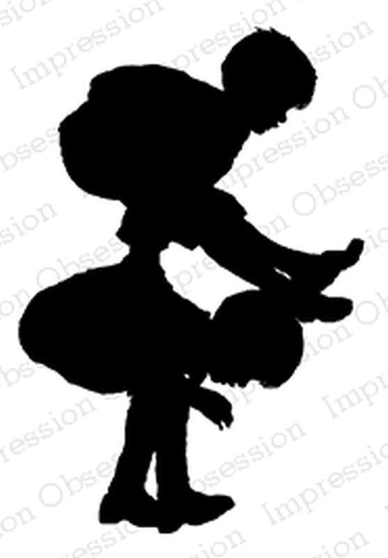 IO LEAPFROG SILHOUETTE WOOD STAMP