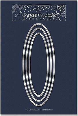 DW LONG NESTING OVALS DIE CUT
