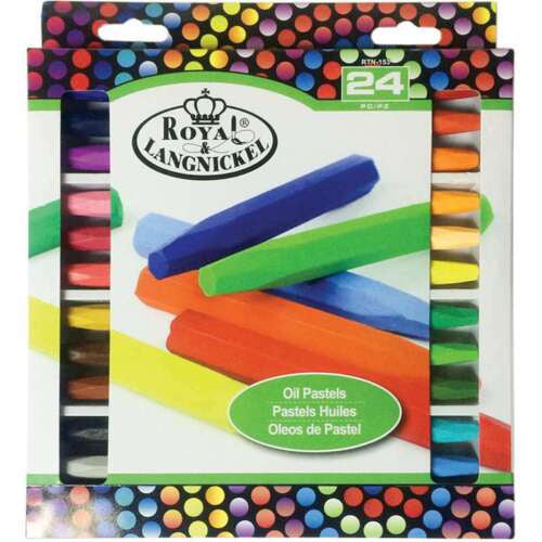 ROYAL OIL PASTEL SET 24PC