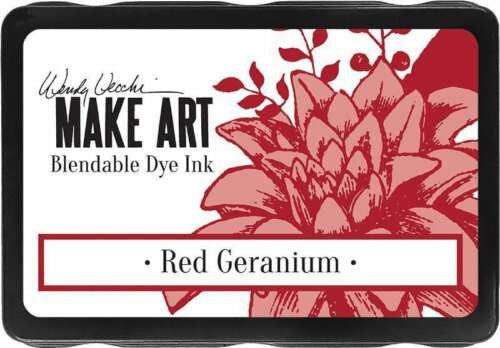 WV RED GERANIUM INK PAD