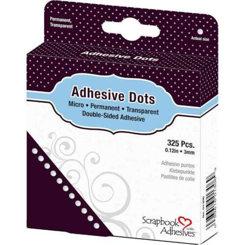 3L ADHESIVE DOTS MICRO PERMANENT