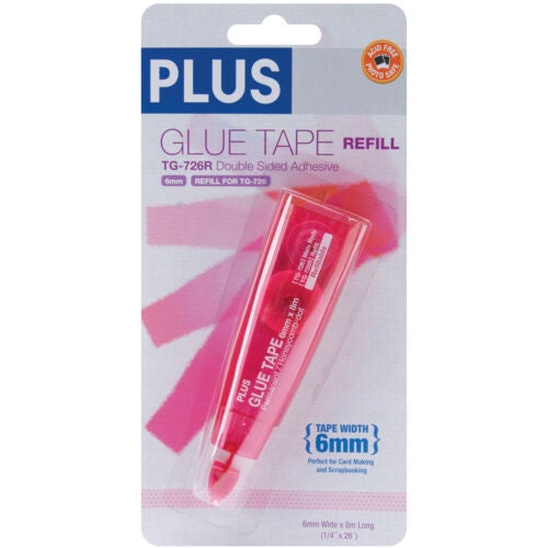 PLUS GLUE TAPE REFILL 6MM