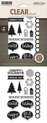 H A CLEAR SPREAD JOY STAMP SET