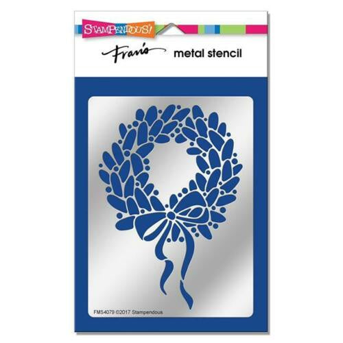 STA WREATH METAL STENCIL