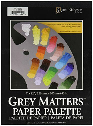 JR GREY MATTERS PALETTE PAPER 9X12