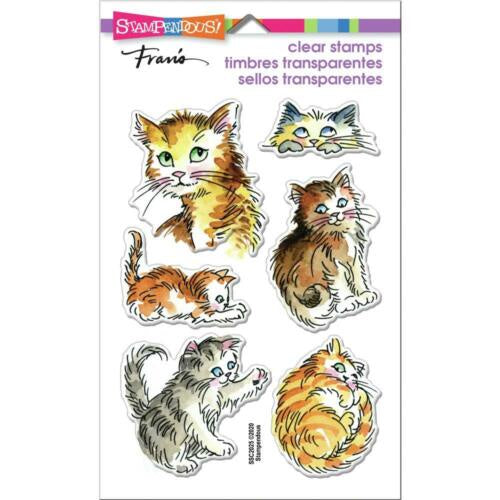 STA CLEAR KITTY MISCHIEF STAMP SET