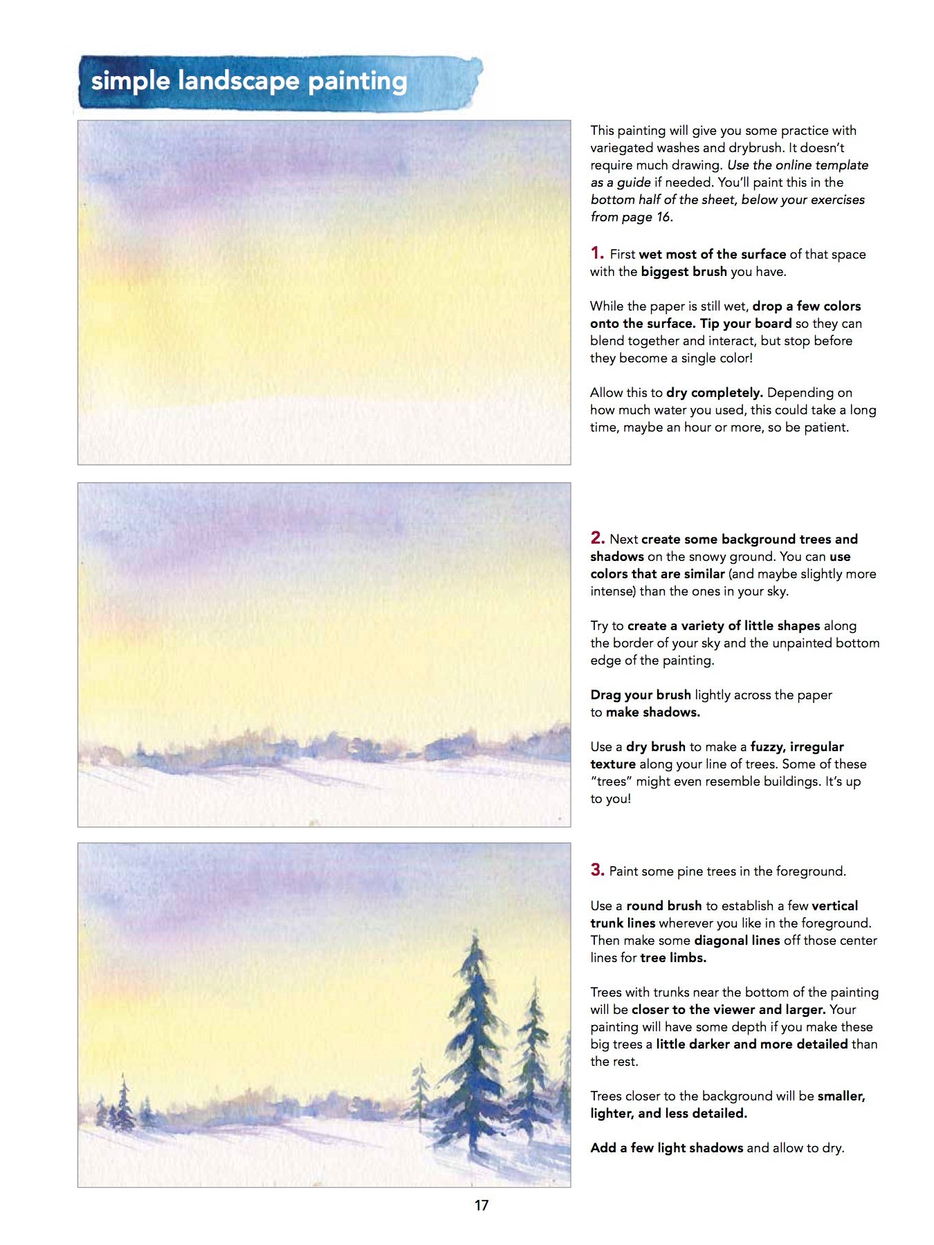 STRATH LEARN TO PAINT WATERCOLOR BASICS
