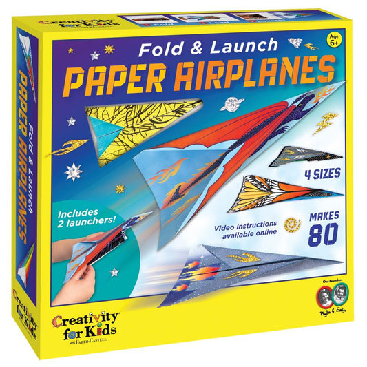 CK FOLD AND LAUNCH PAPER AIRPLANES