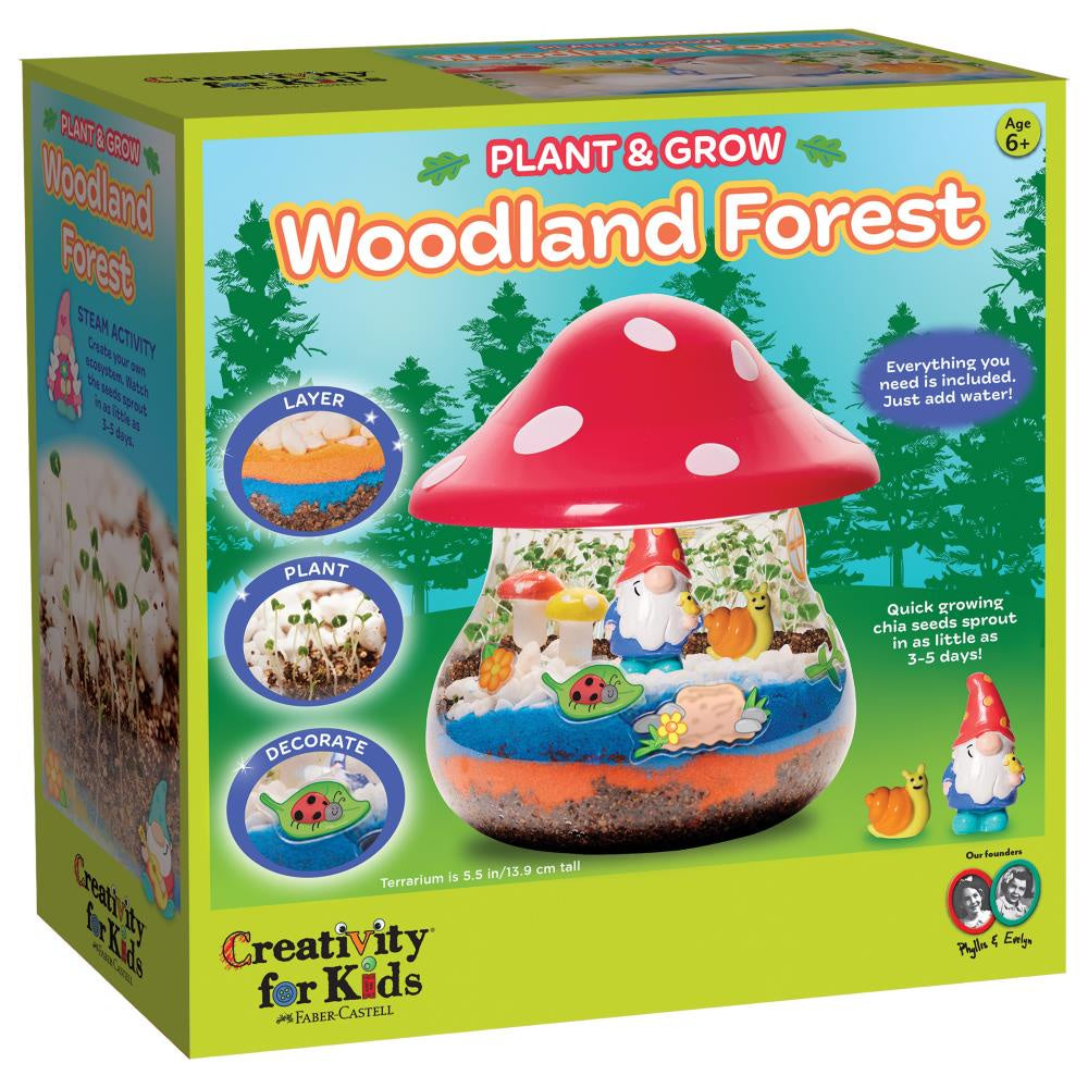 CK PLANT & GROW WOODLAND FOREST TERRARIUM KIT