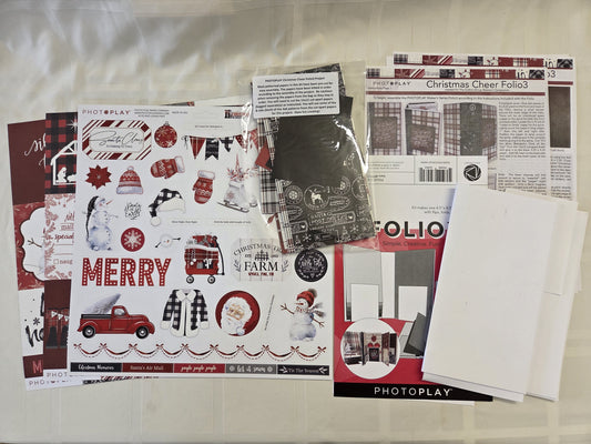 Photoplay "Christmas Cheer" Maker's Series Folio Set