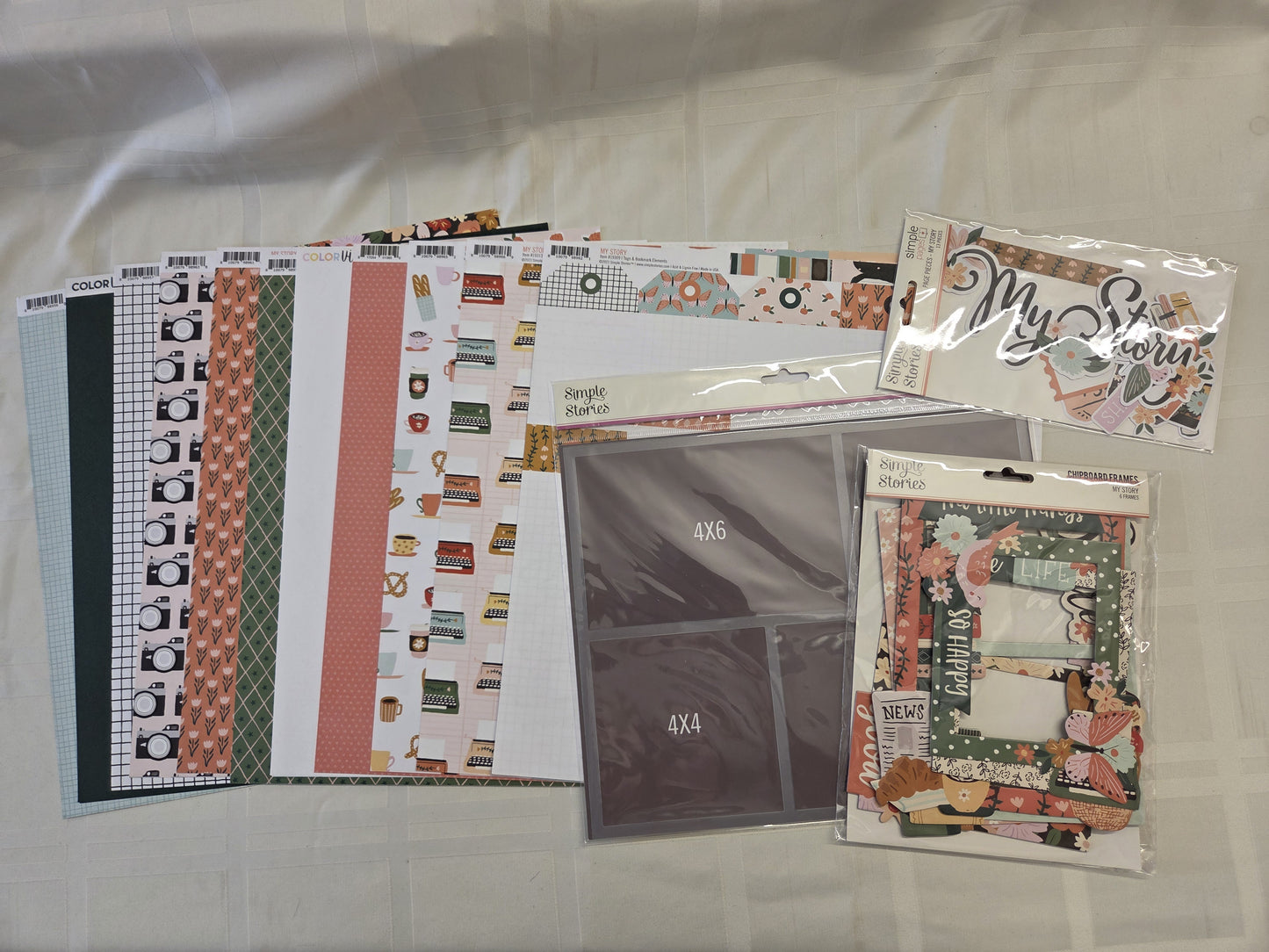 Simple Stories "My Story" Paper Crafting Kit