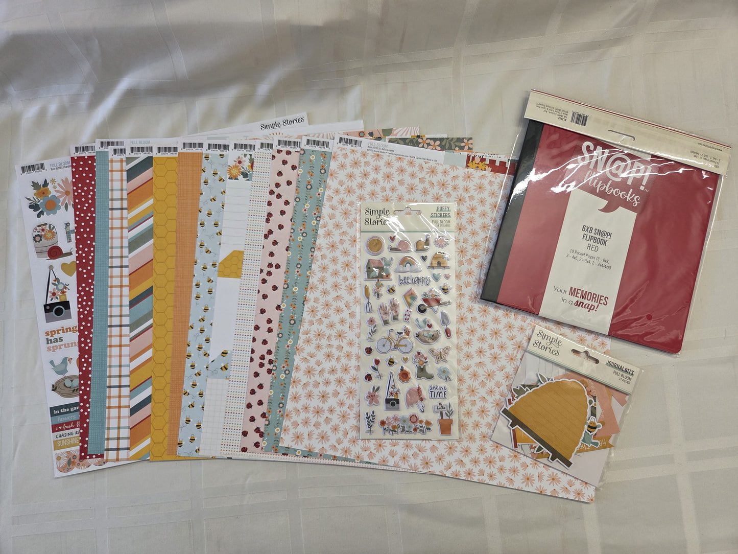 Simple Stories "Full Bloom" Flipbook Crafting Kit