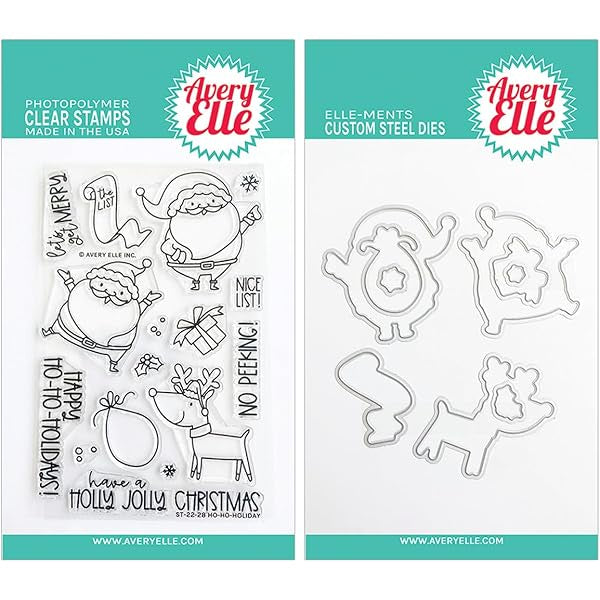 AE HO HO HOLIDAY STAMP AND DIE BUNDLE