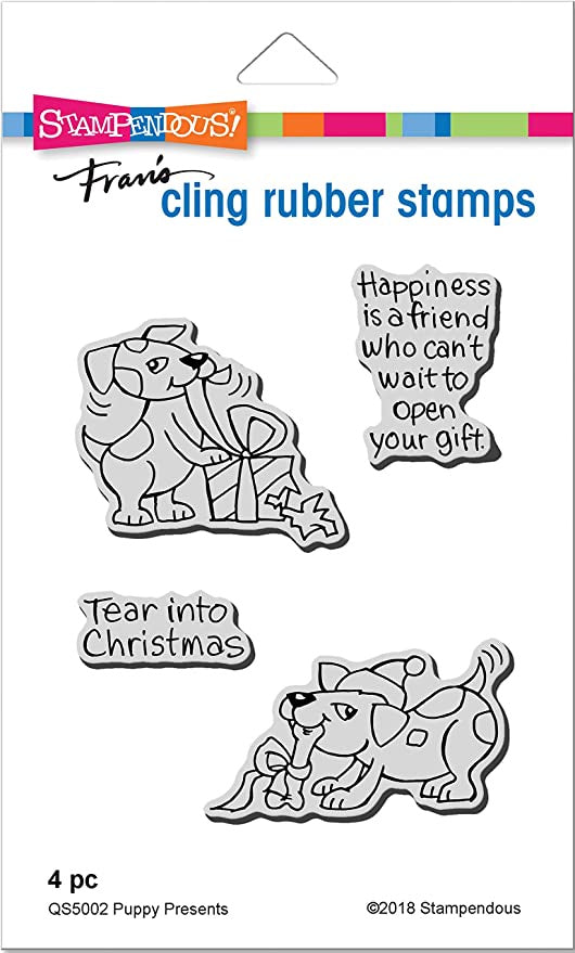 STA CLING PUPPY PRESENTS STAMP SET