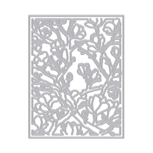 H A MAGNOLIA BRANCHES COVER PLATE DIE