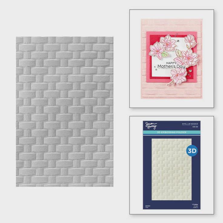 SB WOVEN 3D EMBOSSING FOLDER