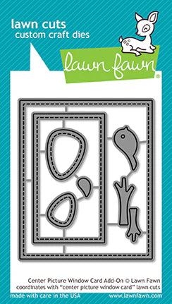 LF CENTER PICTURE WINDOW CARD DIE SET