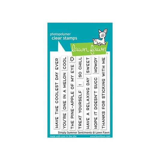 LF SIMPLY CELEBRATE SUMMER CLEAR STAMP SET
