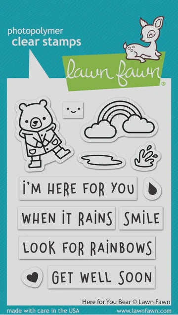 LF HERE FOR YOU BEAR STAMP AND DIE BUNDLE