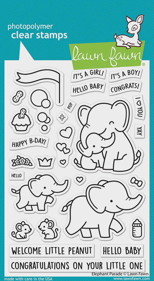 LF ELEPHANT PARADE STAMP AND DIE BUNDLE