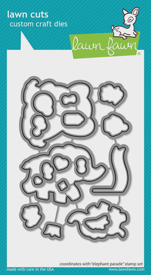 LF ELEPHANT PARADE STAMP AND DIE BUNDLE