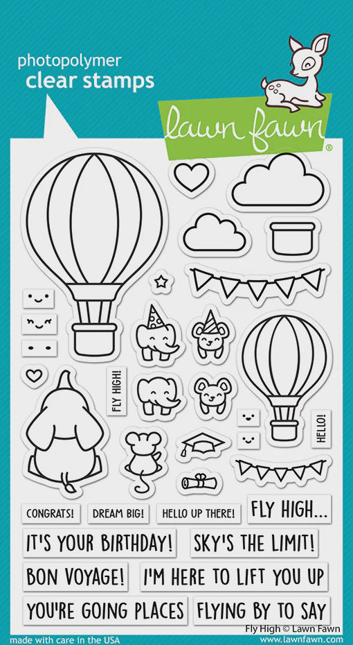 LF FLY HIGH STAMP AND DIE BUNDLE