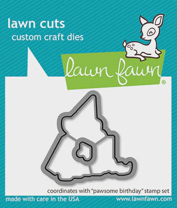 LF PAWSOME BIRTHDAY STAMP AND DIE BUNDLE