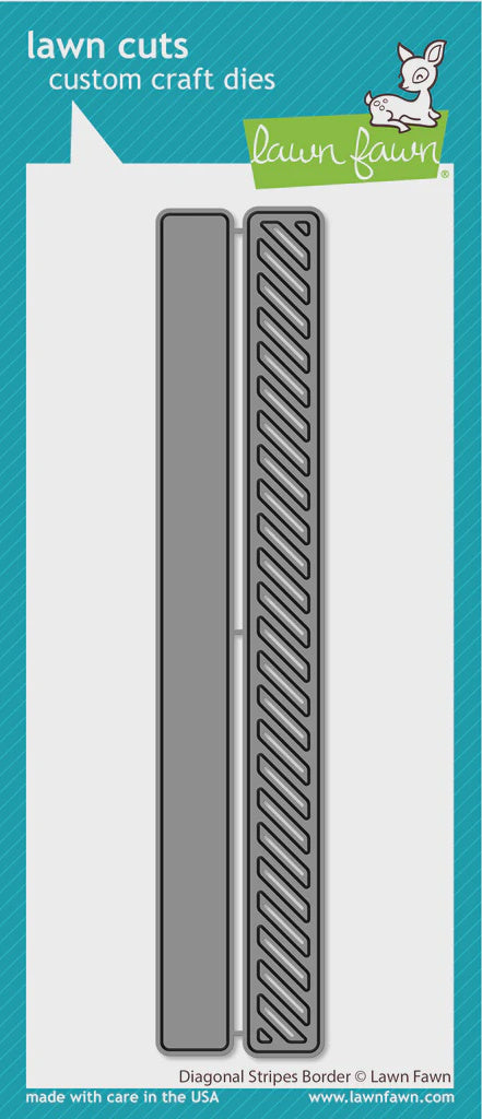 LF DIAGONOL STRIPES BORDER DIE