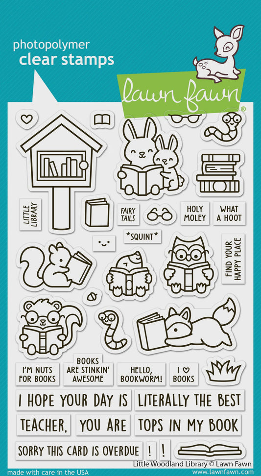 LF LITTLE WOODLAND LIBRARY STAMPS