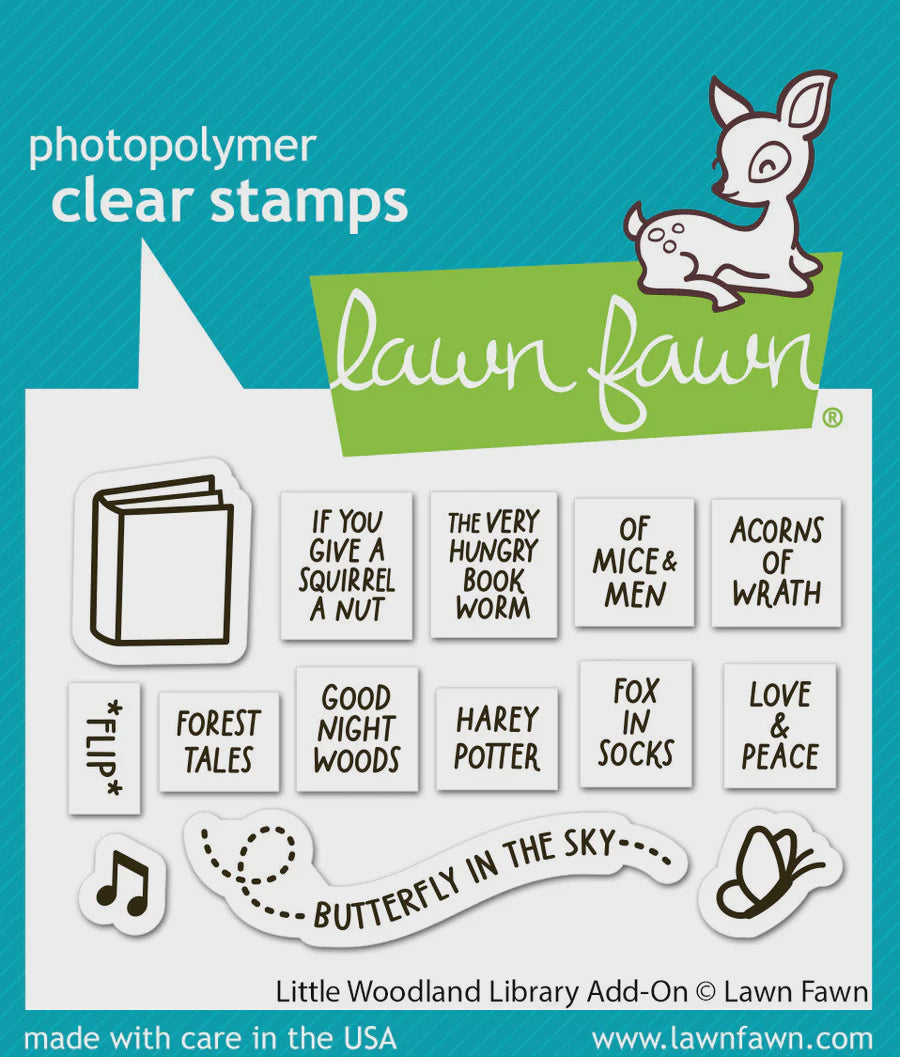 LF LITTLE WOODLAND LIBRARY ADD-ON STAMPS