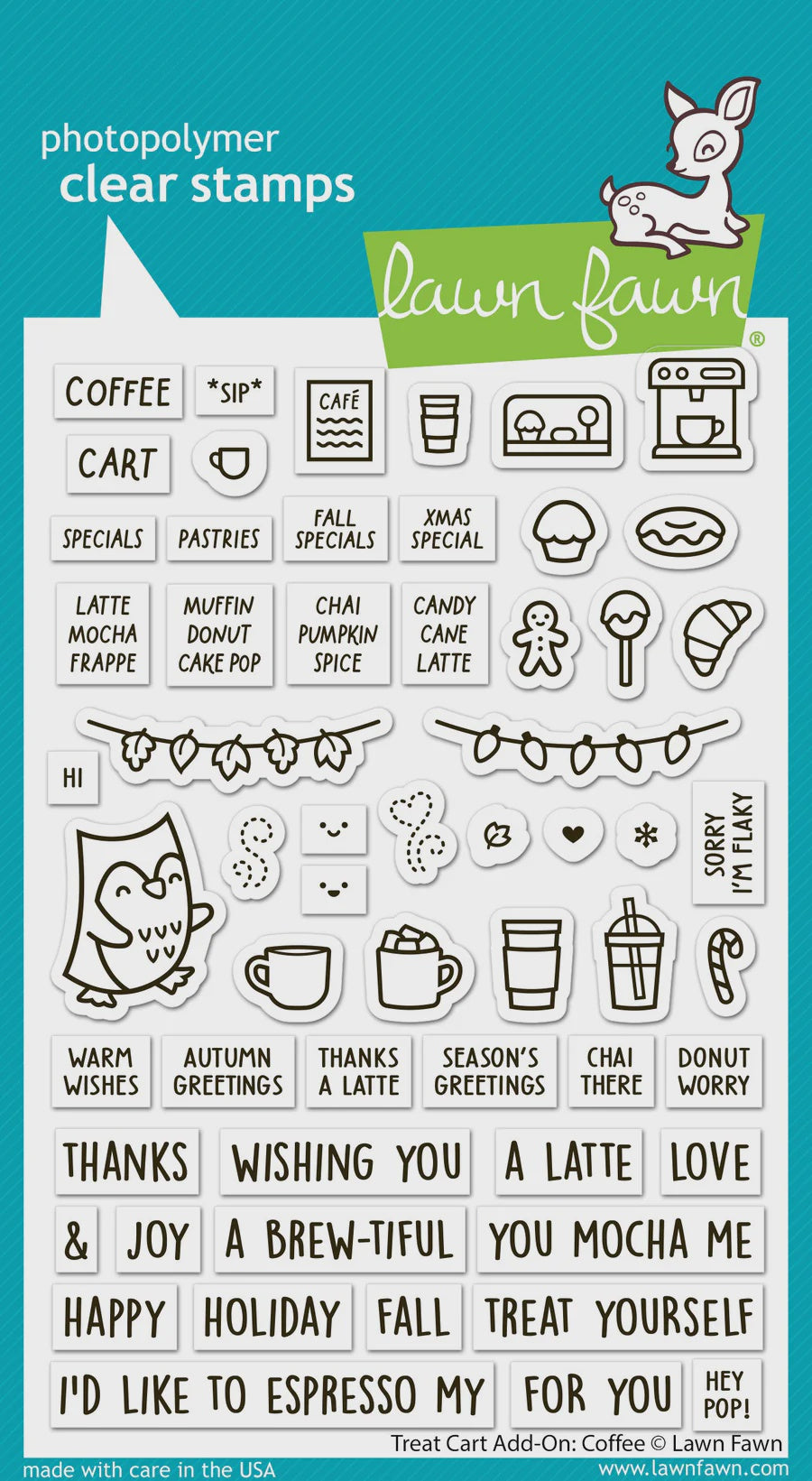 LF TREAT CART ADD-ON COFFEE STAMPS