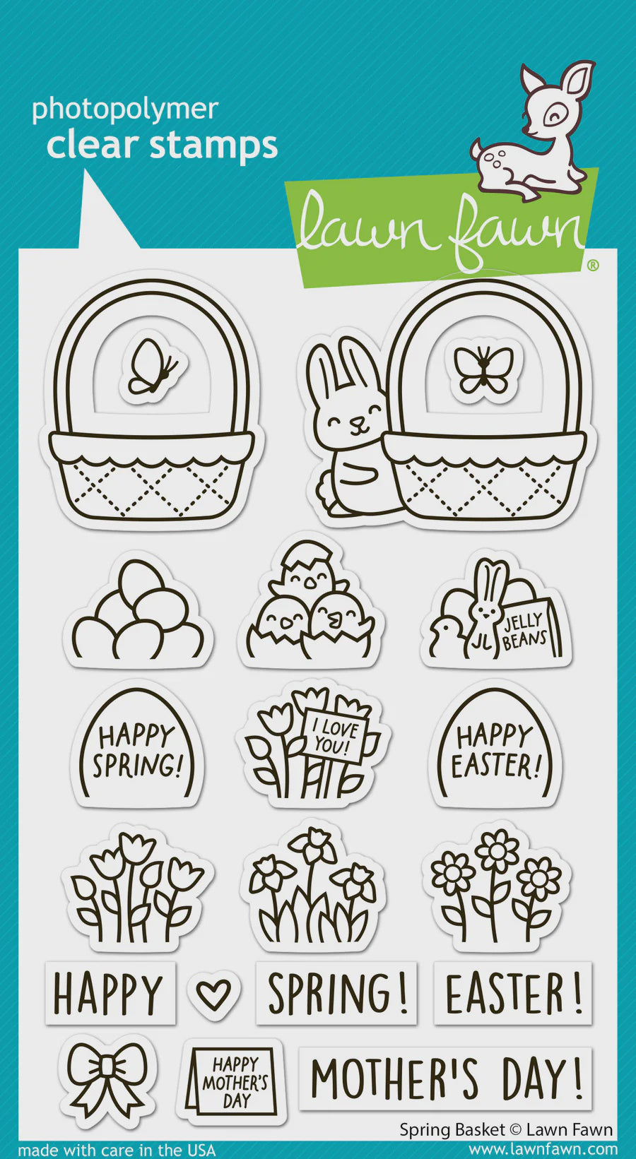 LF SPRING BASKET STAMP SET