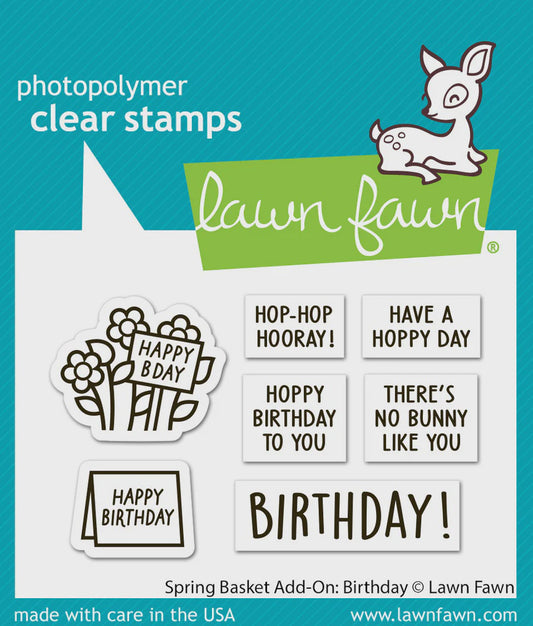 LF SPRING BASKET ADD-ON BIRTHDAY STAMP SET