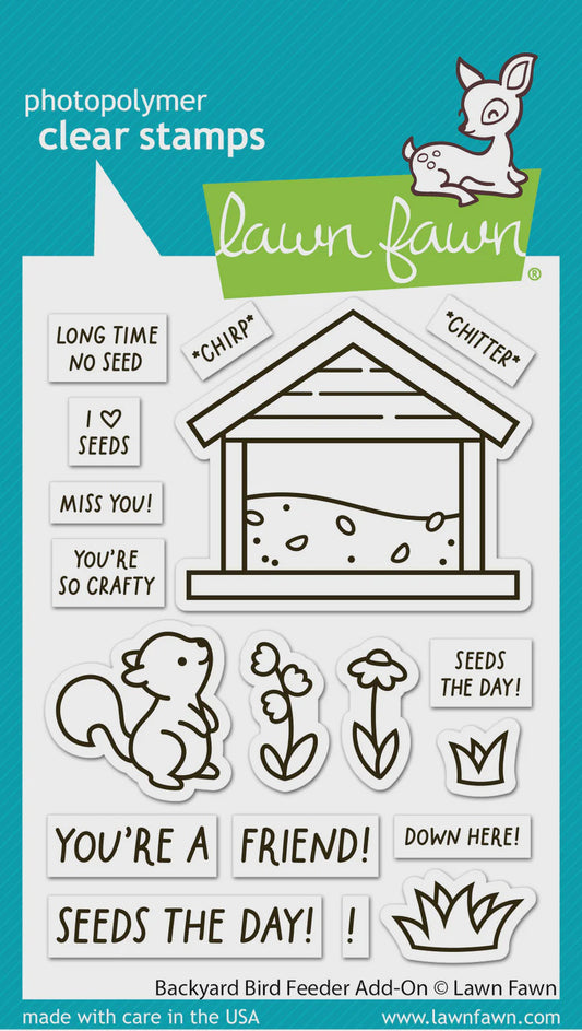 LF BACKYARD BIRD FEEDER ADD-ON STAMP SET