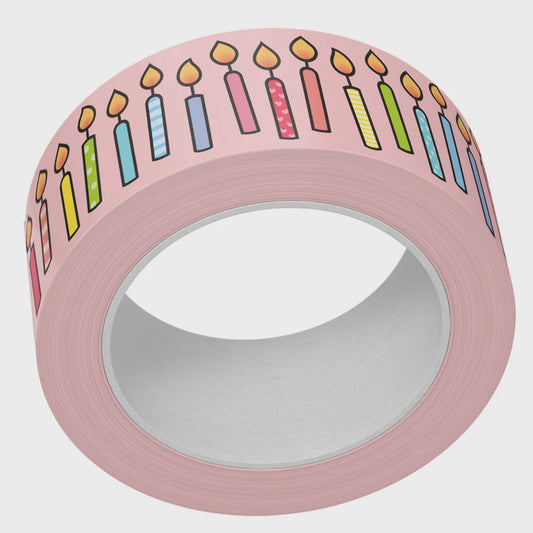 LF BIRTHDAY CANDLES WASHI TAPE