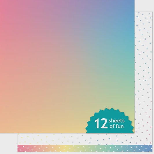 LF NORTHERN LIGHTS PATTERNED PAPER