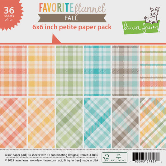 LF FAVORITE FLANNEL FALL PETITE PAPER PACK