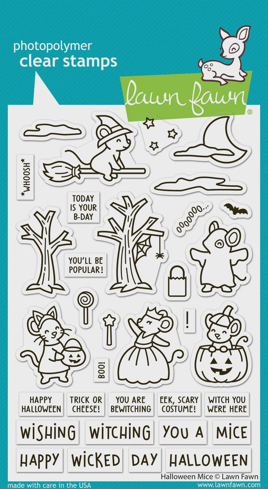LF HALLOWEEN MICE STAMPS