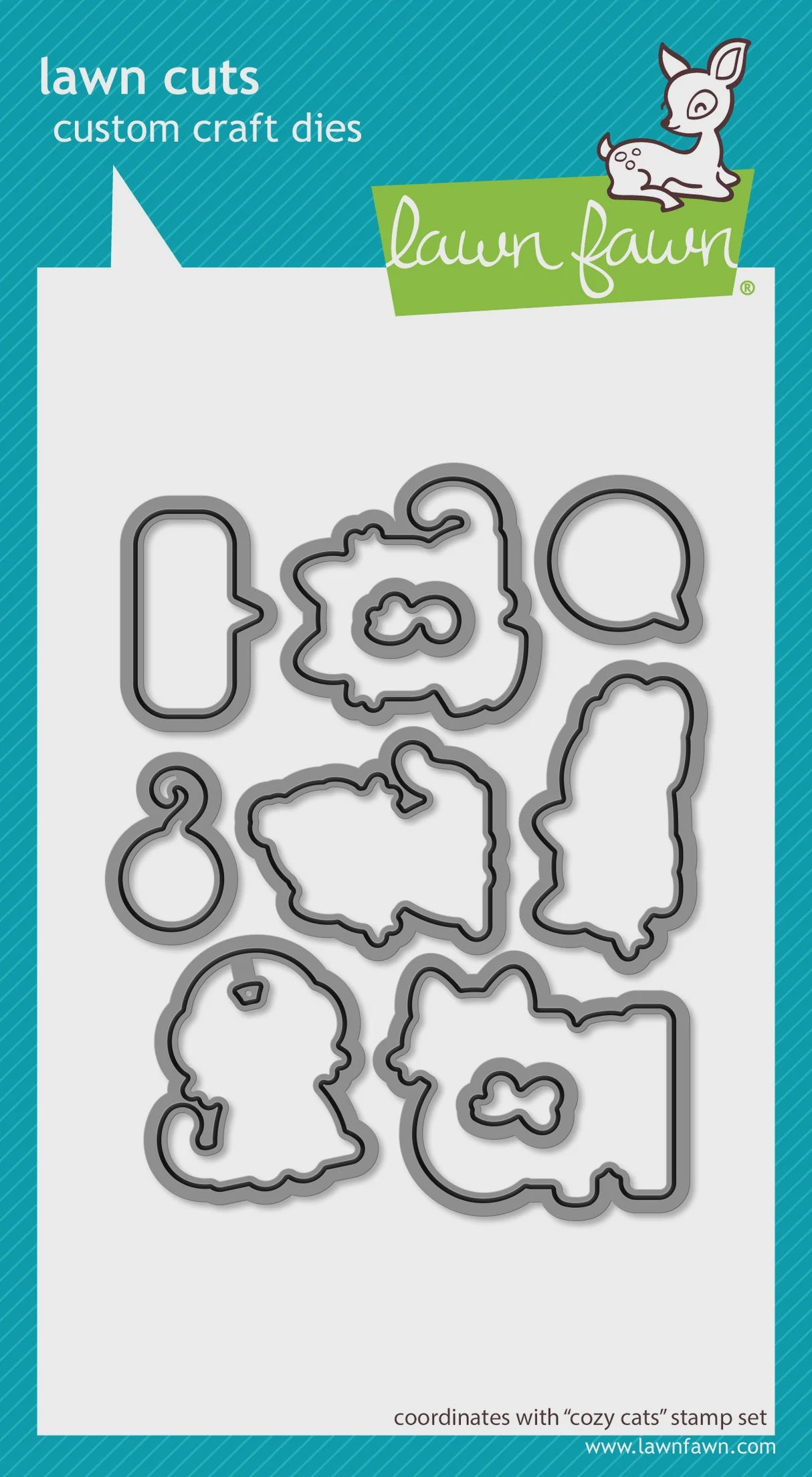LF COZY CATS CHRISTMAS DIE SET