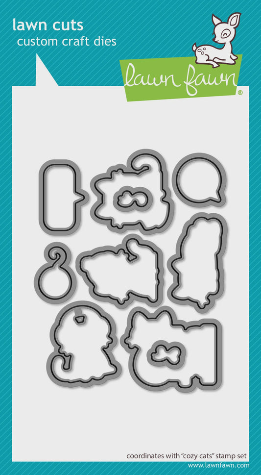 LF COZY CATS CHRISTMAS DIE SET