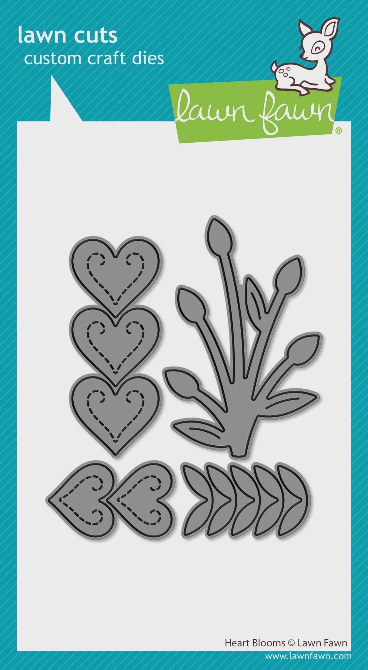LF HEART BLOOMS DIE SET