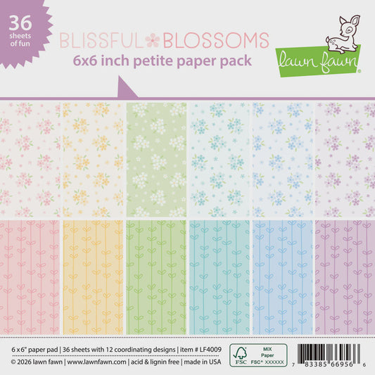 LF BLISSFUL BLOSSOMS 6X6 PAPER PAD