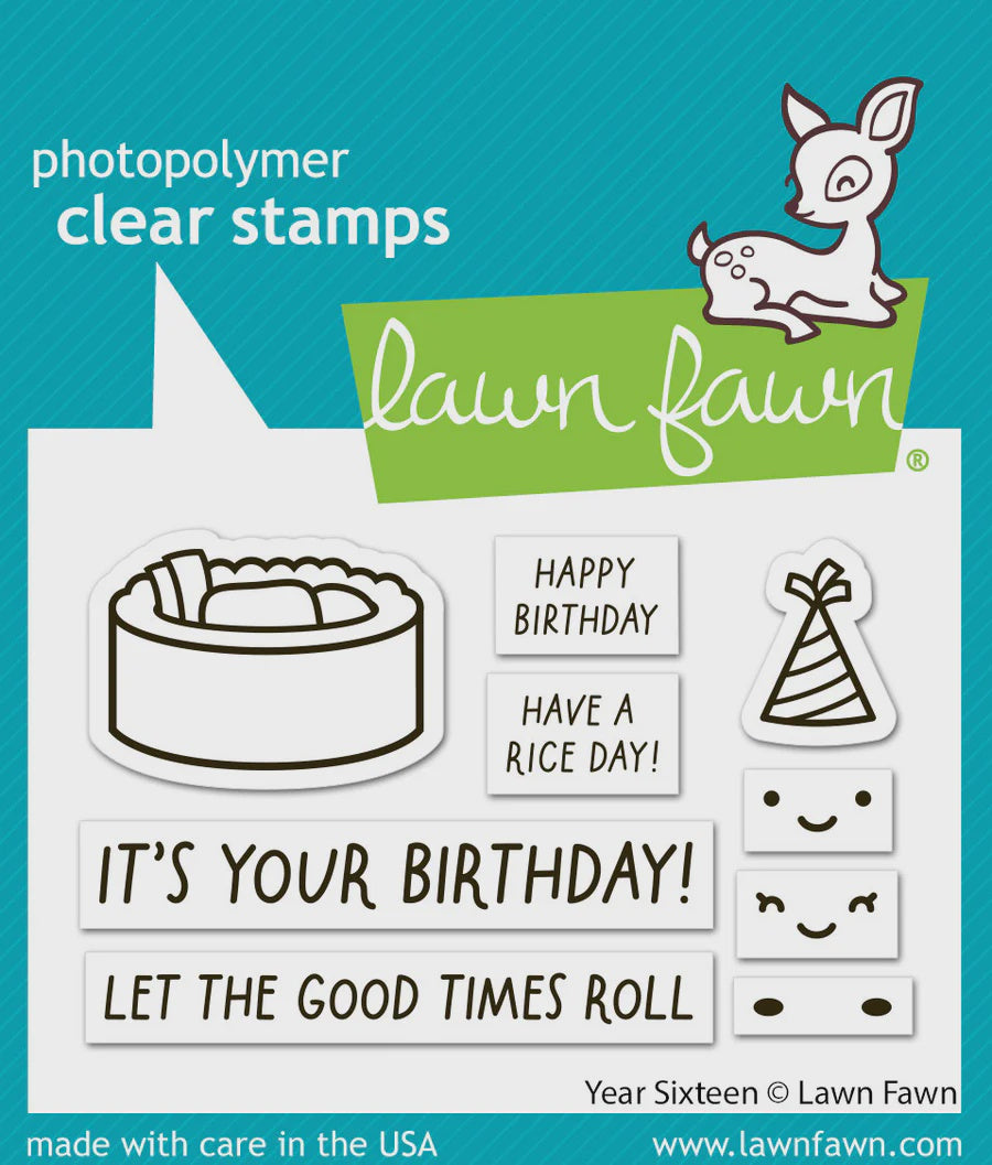 LF YEAR SIXTEEN SUSHI STAMP SET