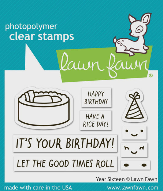 LF YEAR SIXTEEN SUSHI STAMP SET