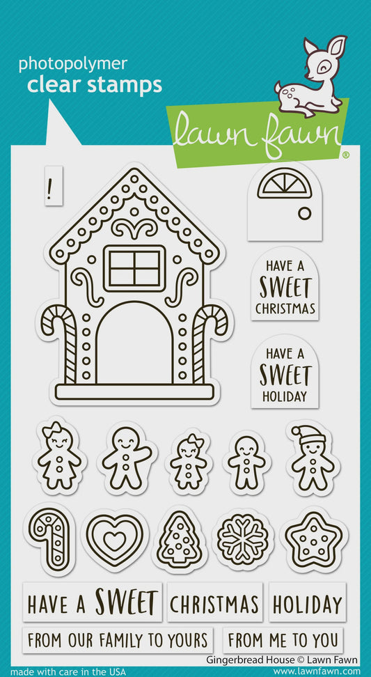 LF Gingerbread House Stamp Set