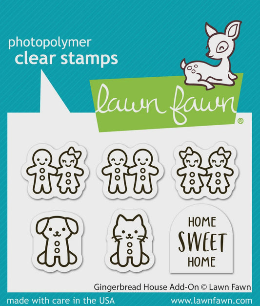 LF Gingerbread House Add-On Stamp Set