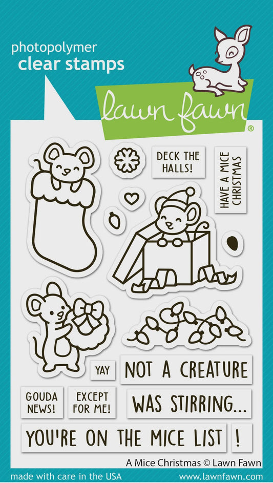 LF A Mice Christmas Stamp Set