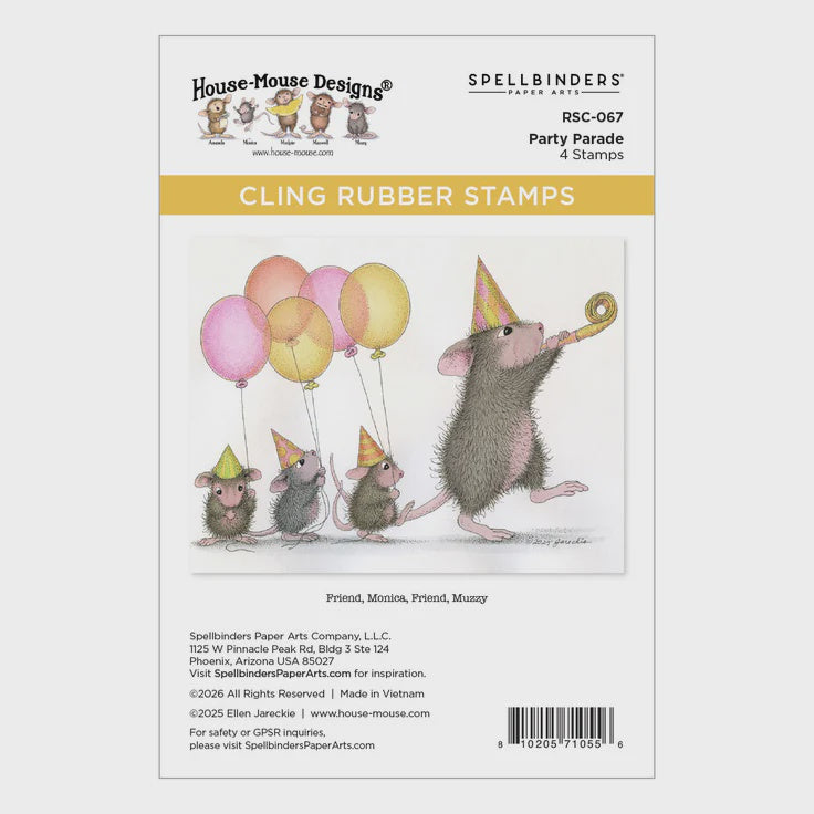 SB HM PARTY PARADE STAMP SET